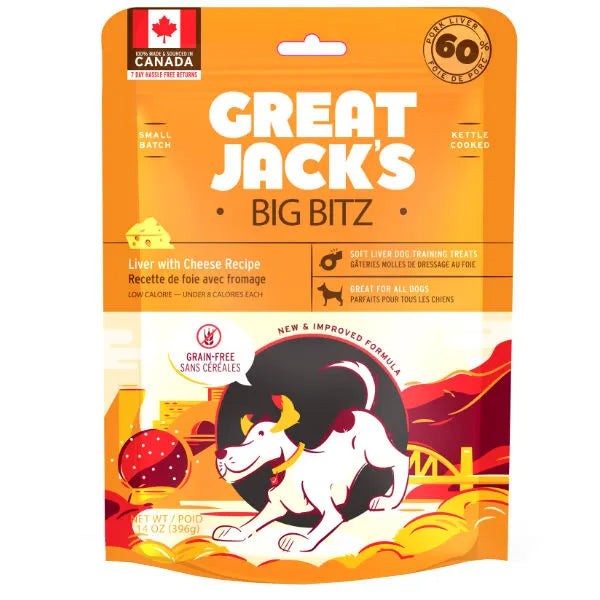 Great Jacks Big Bitz 140g ASSORTED