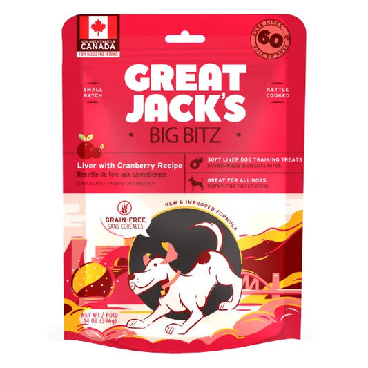 Great Jacks Big Bitz 140g ASSORTED