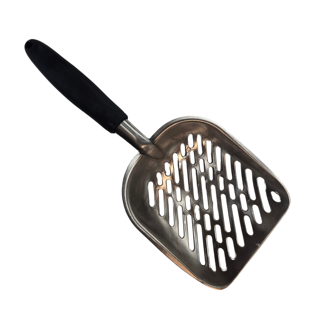 Heavy Duty Stainless Steel Litter Box Scoop