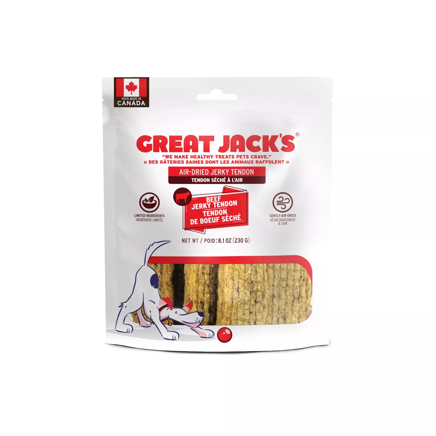 Great Jacks Beef Jerky Tendon