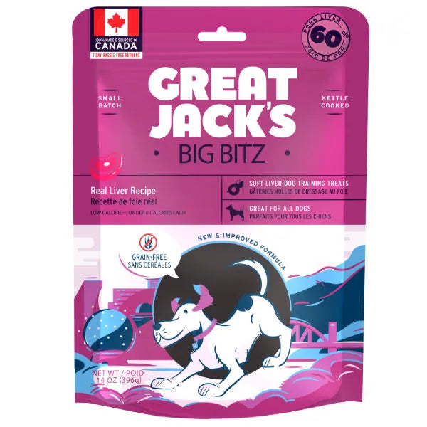 Great Jacks Big Bitz 140g ASSORTED