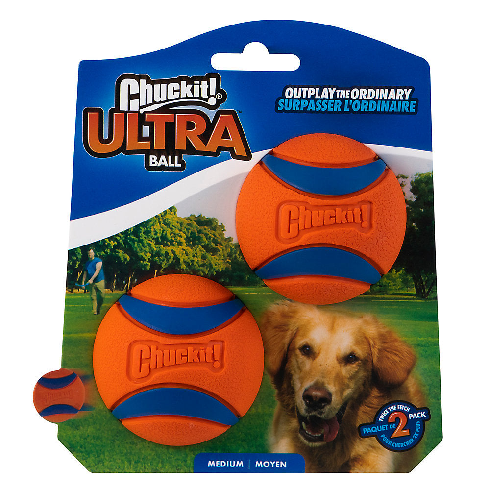 Chuckit!® Ultra Ball® Dog Toy - 2 Pack