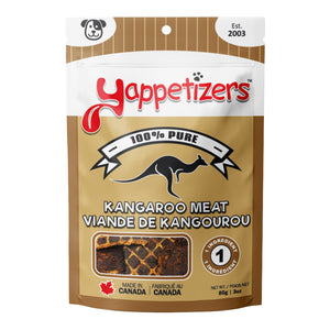 Yappetizers Kangaroo Meat Dog Treats