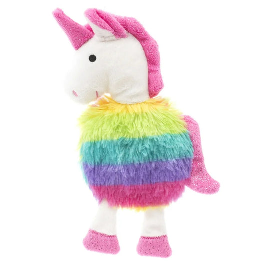 Cozy Buddy Unicorn Dog Crinkle Toy