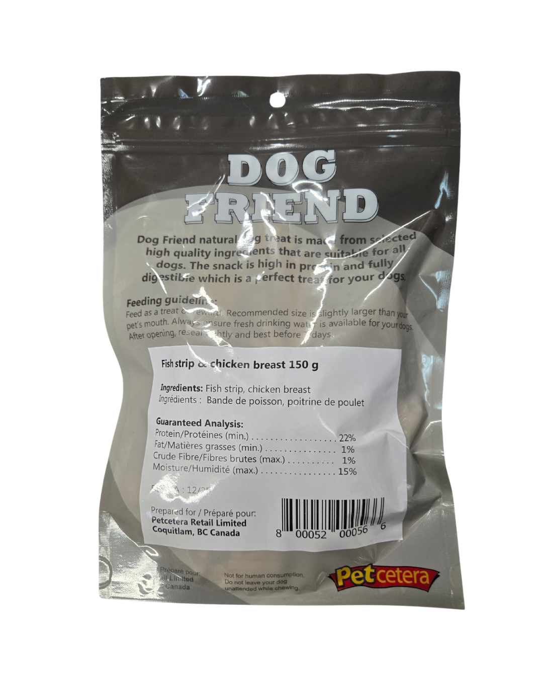 Human-Grade Chicken Breast with Cod Fish