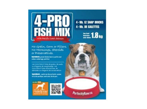 Perfectly Raw 4-PRO Fish Mix