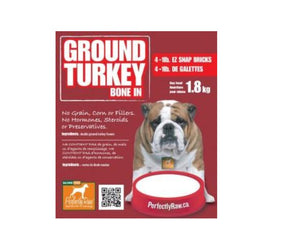 PR Ground Turkey Bone-In