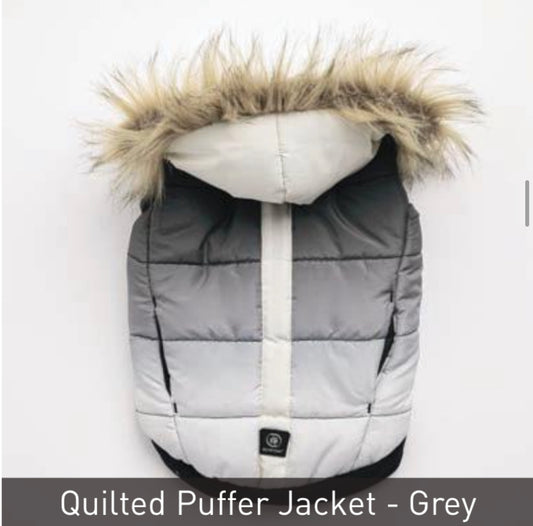 Quilted puffer jacket