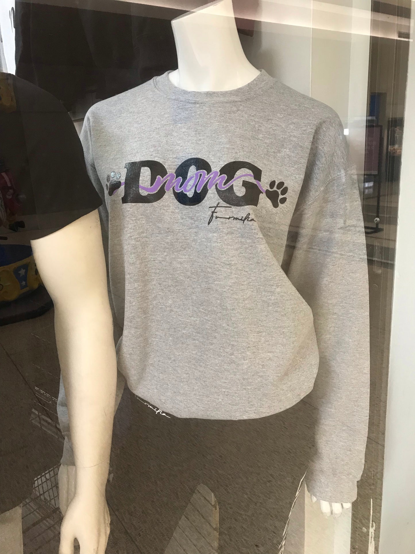 Furmilia dog mom crewneck