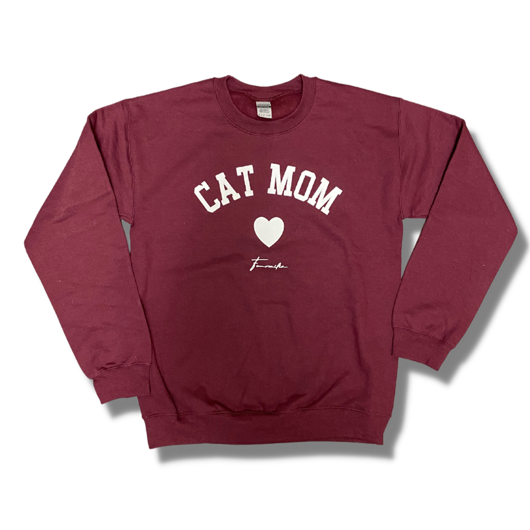 Cat Mom Crewneck